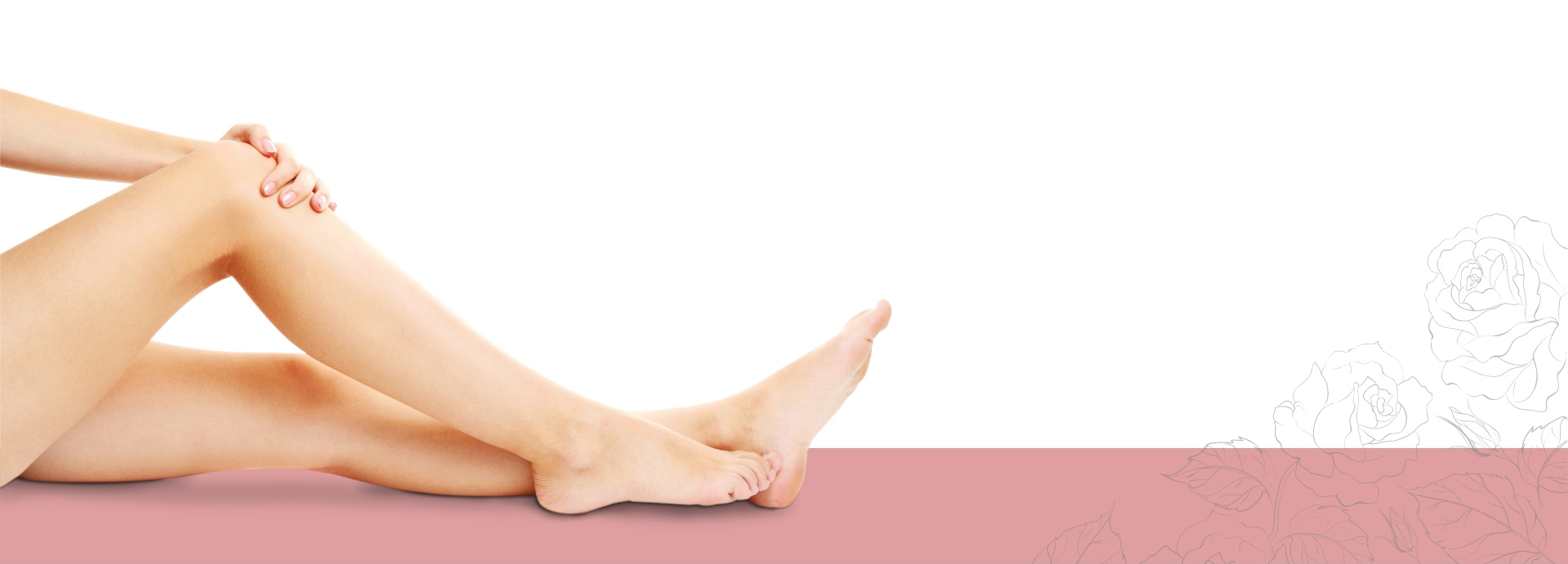 Bannière accueil Esthétique Nancy Desaulniers format écran soins jambes